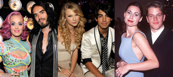 Katy Perry, Russell Brand, Taylor Swift, Joe Jonas, Minnie Driver, Matt Damon Katy Perry, Russell Brand, Taylor Swift, Joe Jonas, Minnie Driver, Matt Damon